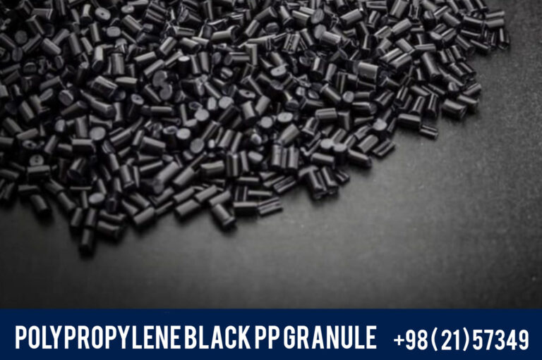 Polypropylene black PP granule